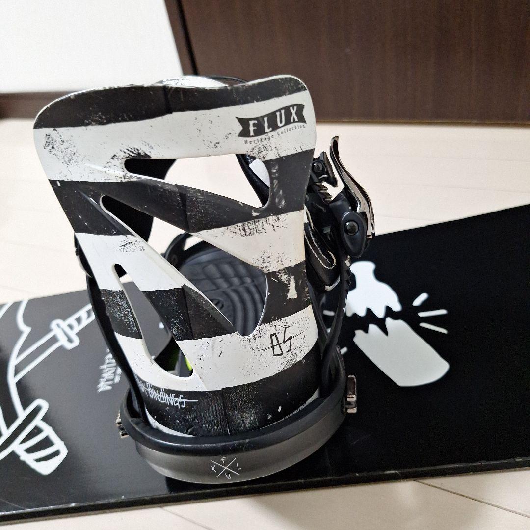 スノーボードセット　バタレオンデザスター１５１cm　フラックスDSビンディング