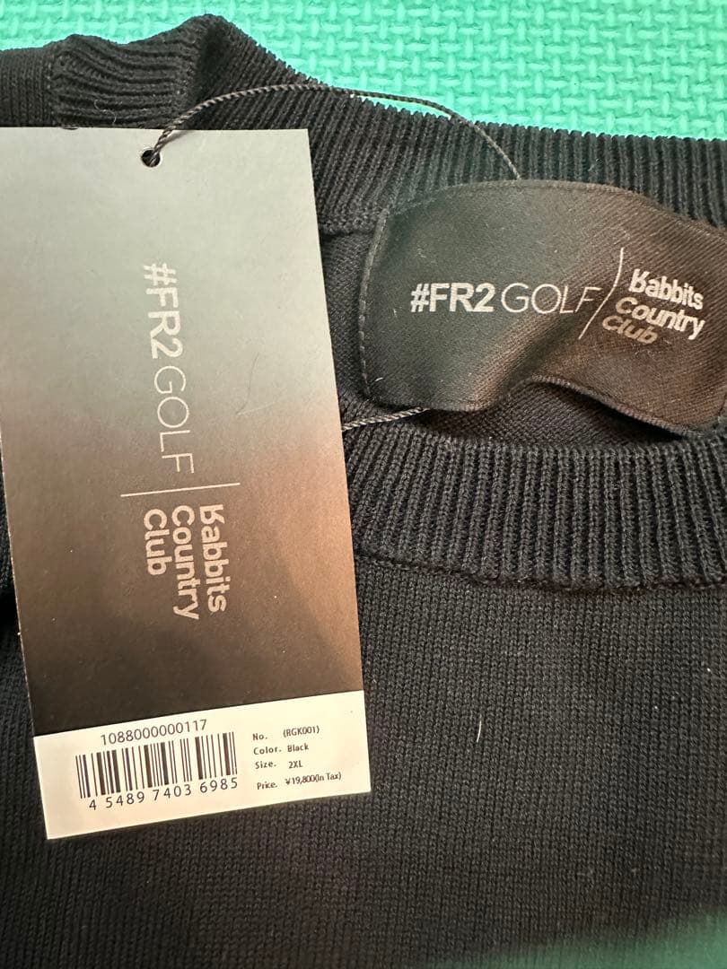 #FR2GOLF クルーネックセーター 黒