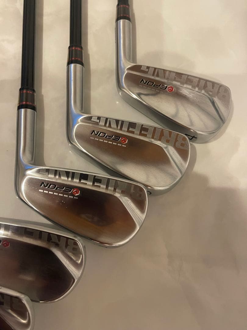 【限定】エポン×ブリーフィング コラボ アイアンセット 4-PW 7本セット