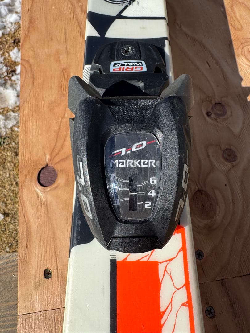 【139cm】LINE フリースタイルスキー ジュニア　ビンディング　マーカー