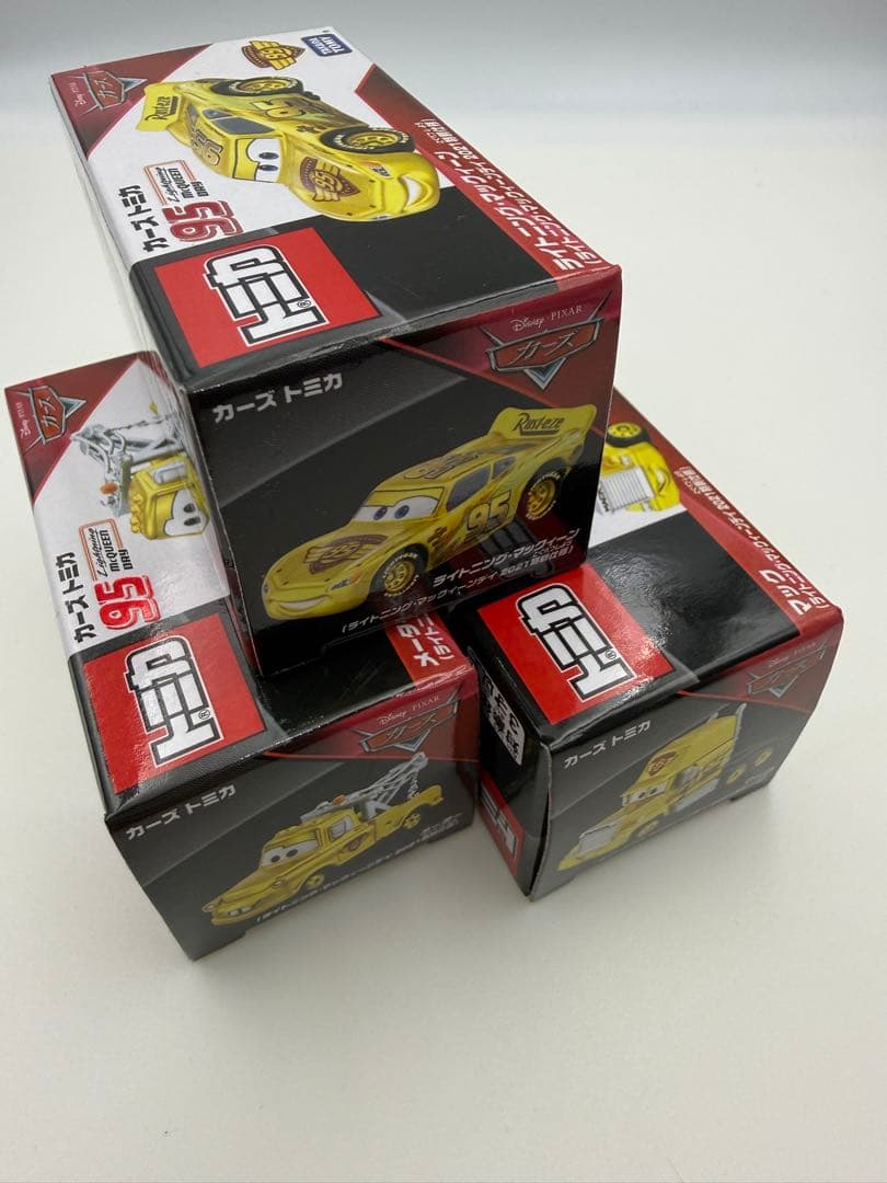 【未開封】　カーズトミカ 2021特別仕様　マックィーン　メーター　マック　3台