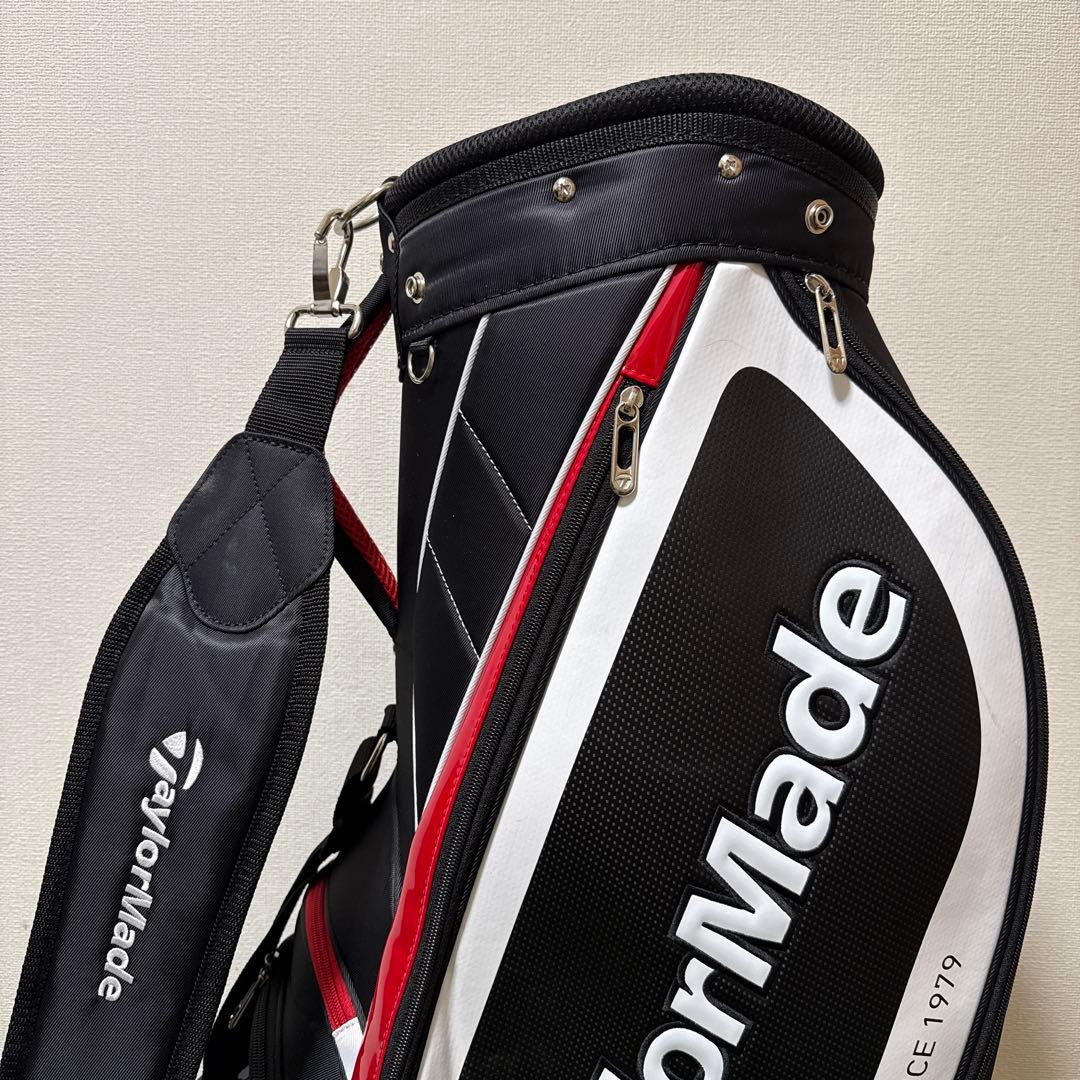 美品! TaylorMade テーラーメイド キャディバッグ　2.6kg 9型