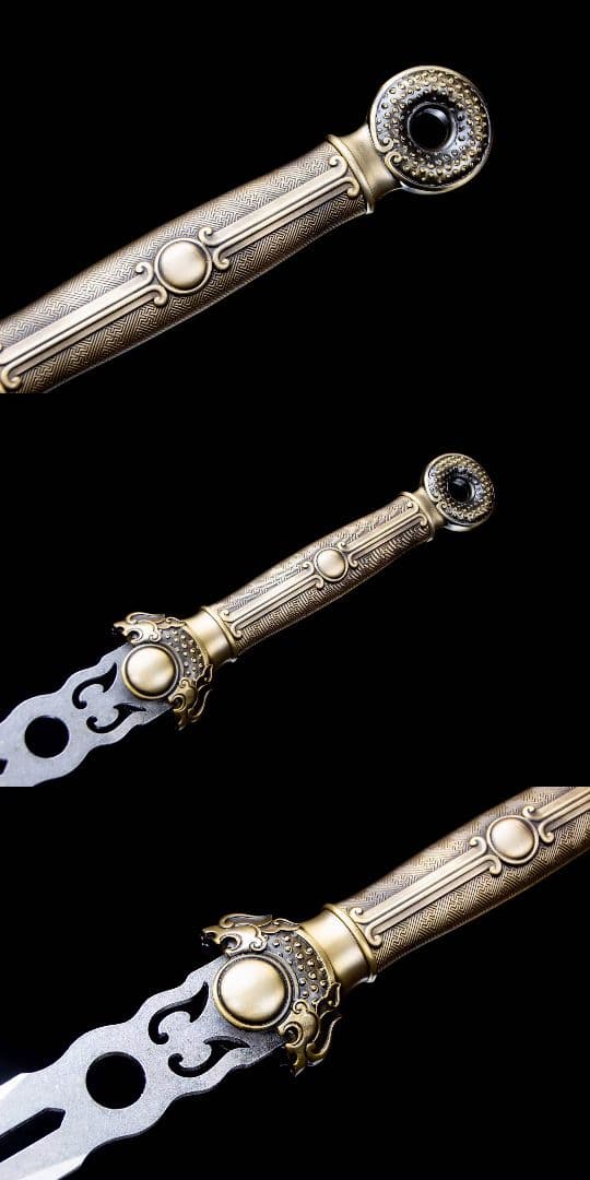 楼蘭古剣-高性能マンガン鋼 古兵器 武具　刀装具　日本刀　模造刀 居合刀