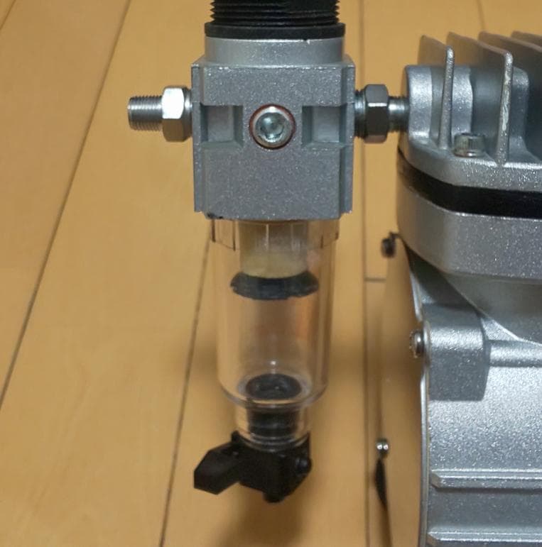 エアテックス コンプレッサー APC-001R エアブラシ レギュレーター