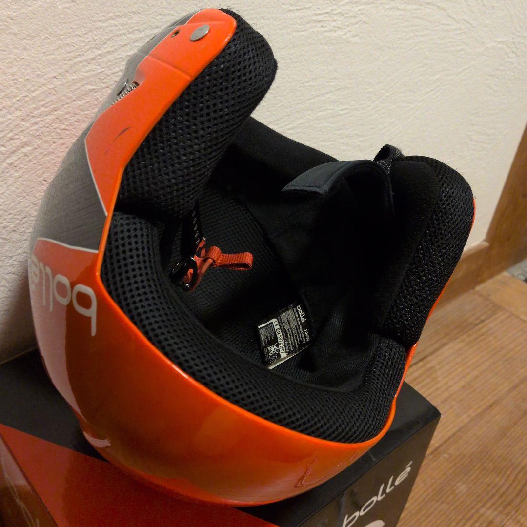 Fis対応　bolle スキーヘルメット　チンガード付
