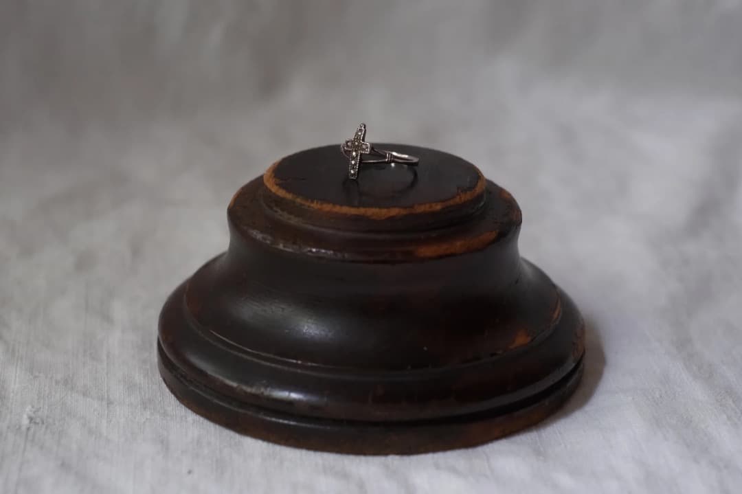 フランスアンティーク｜ナチュラルカントリーなディスプレイ台