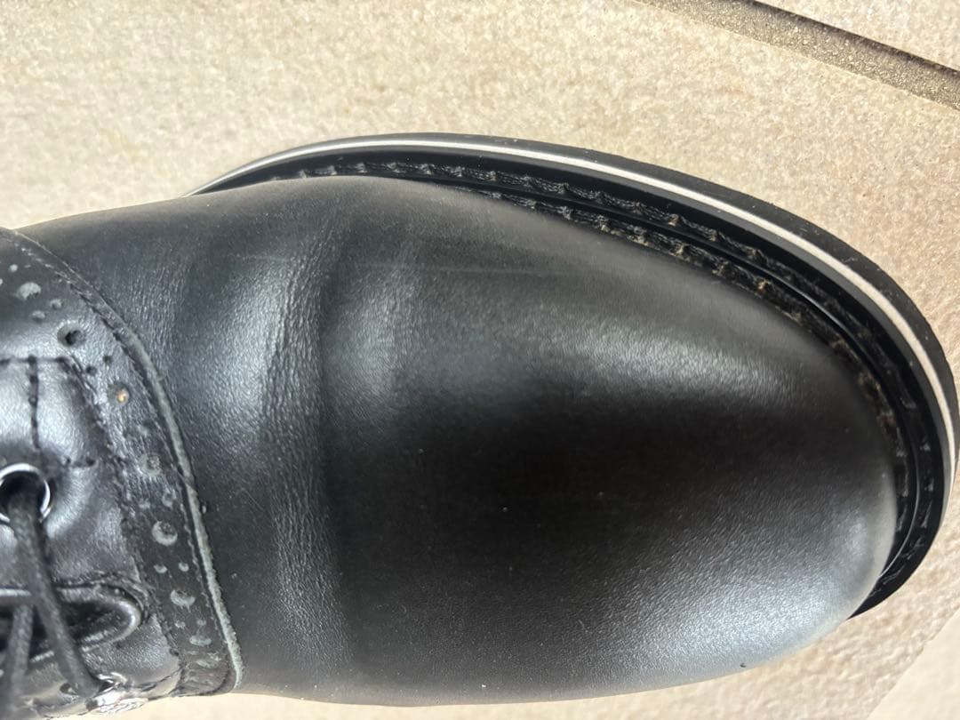 美品G/FOREメンズ牛革レザーガリバンダースパイクレス　ゴルフシューズ　箱あり