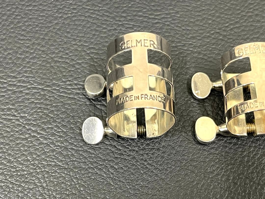 Selmer ソプラノ　アルト　テナー　サックスメタル用リガチャー