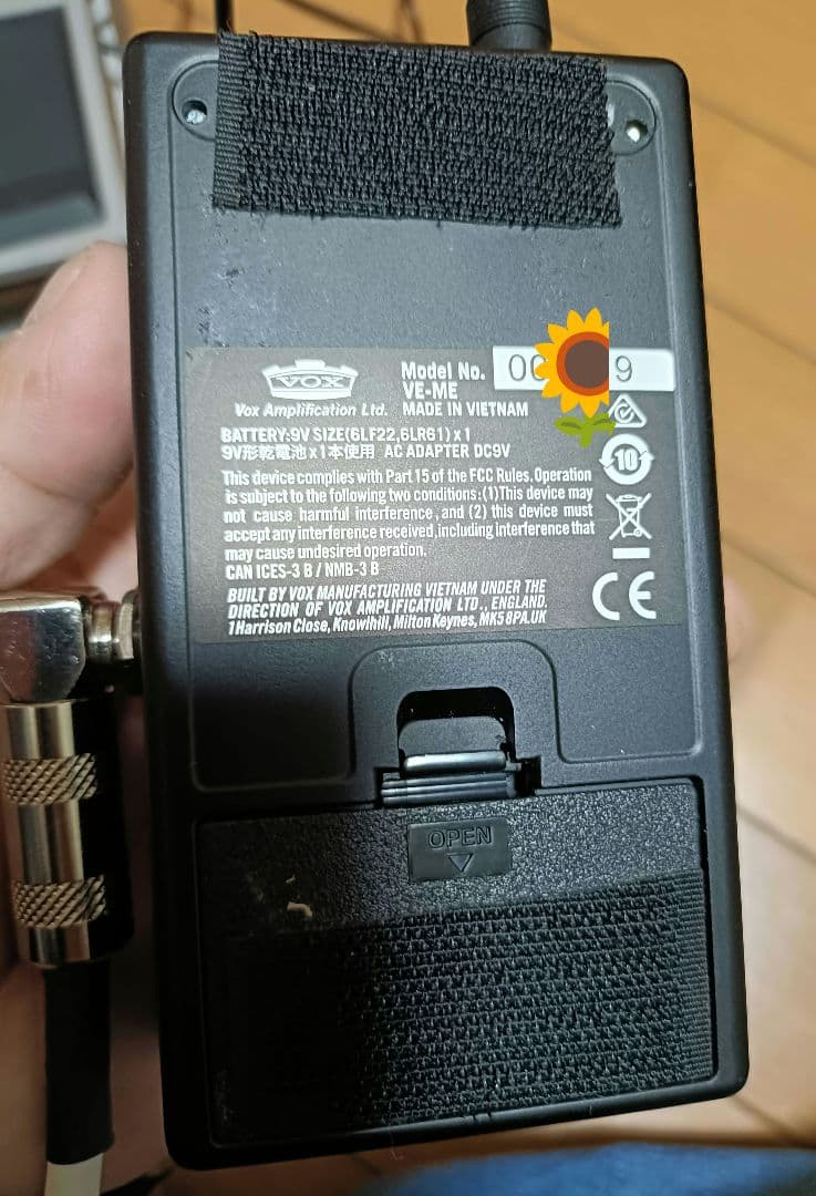 美品VOX Mystic Edge / Nutube搭載 AC30エミュレーター