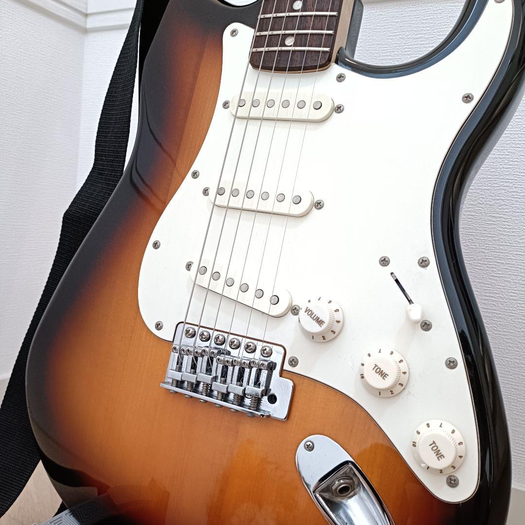 メンテ済｜Squier ストラトキャスター エレキギター サンバースト