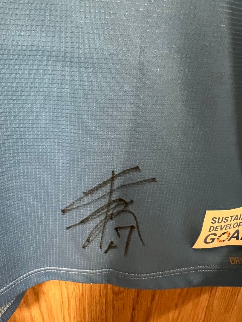 川崎フロンターレ 名願斗哉選手サイン入りユニフォーム