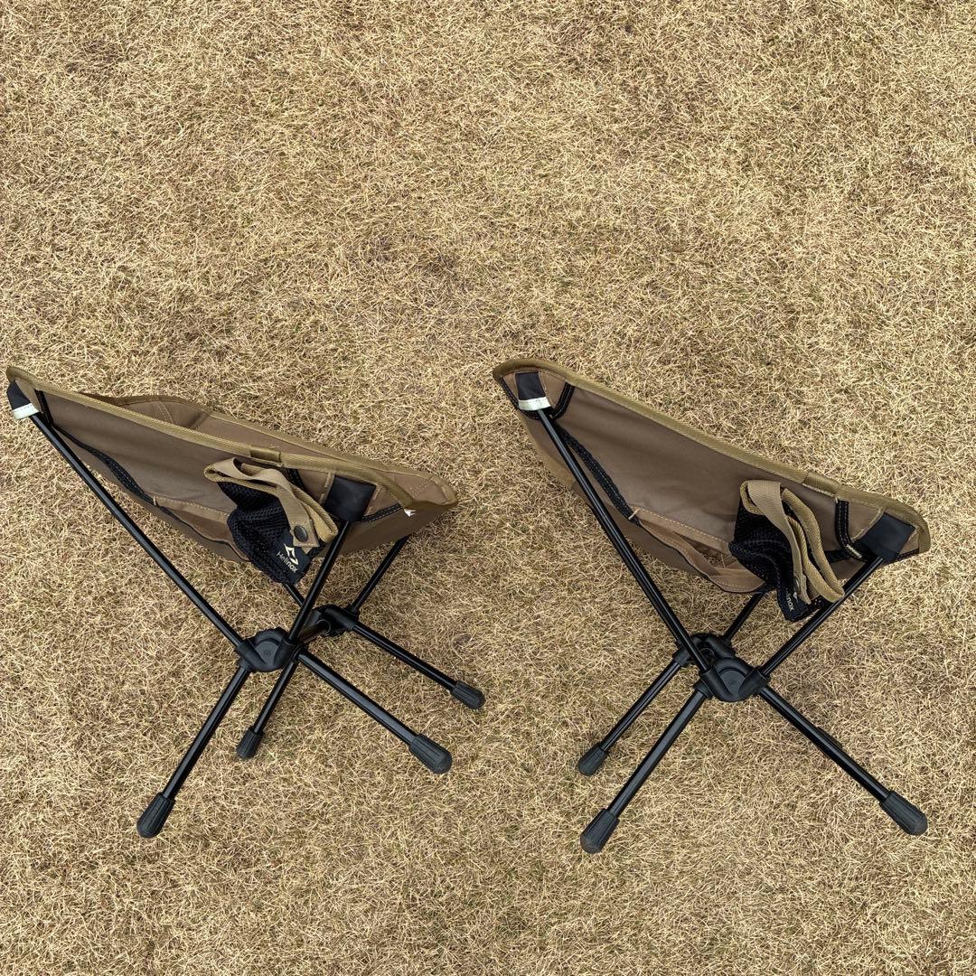 【美品】ヘリノックス チェアミニ×2・ロッキングフット×1 / 3点セット