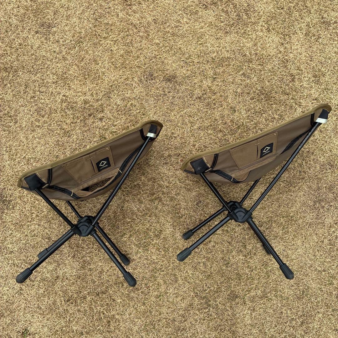 【美品】ヘリノックス チェアミニ×2・ロッキングフット×1 / 3点セット