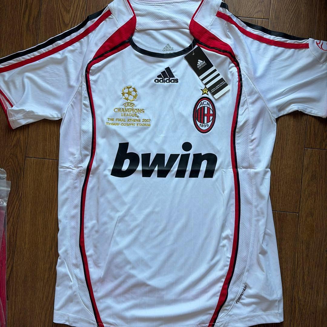 ACミラン 2007年 CL決勝 ユニフォーム adidas bwin