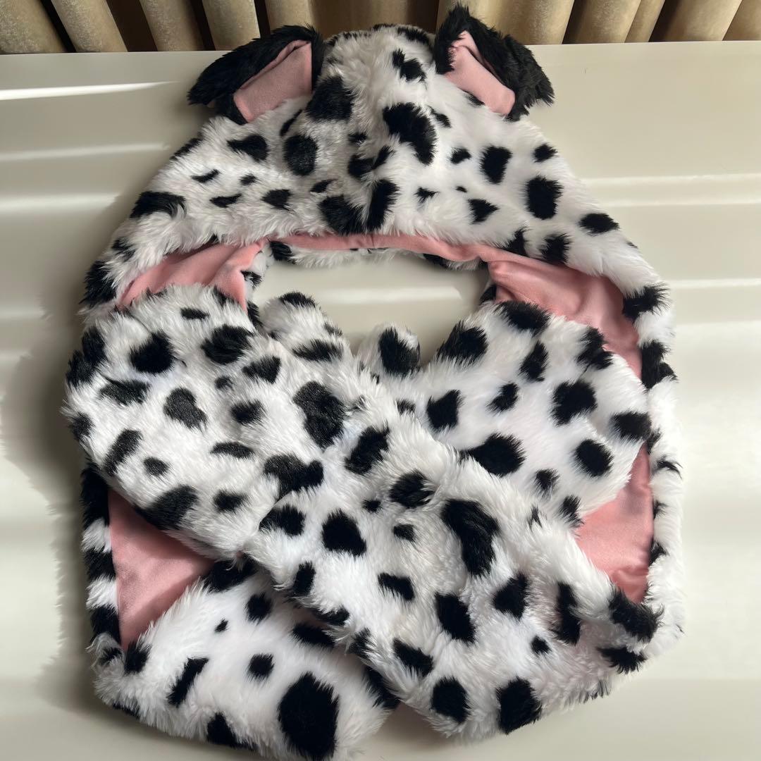 ディズニー ティガー 101匹わんちゃん マフラーキャップ ファンキャップ　手袋