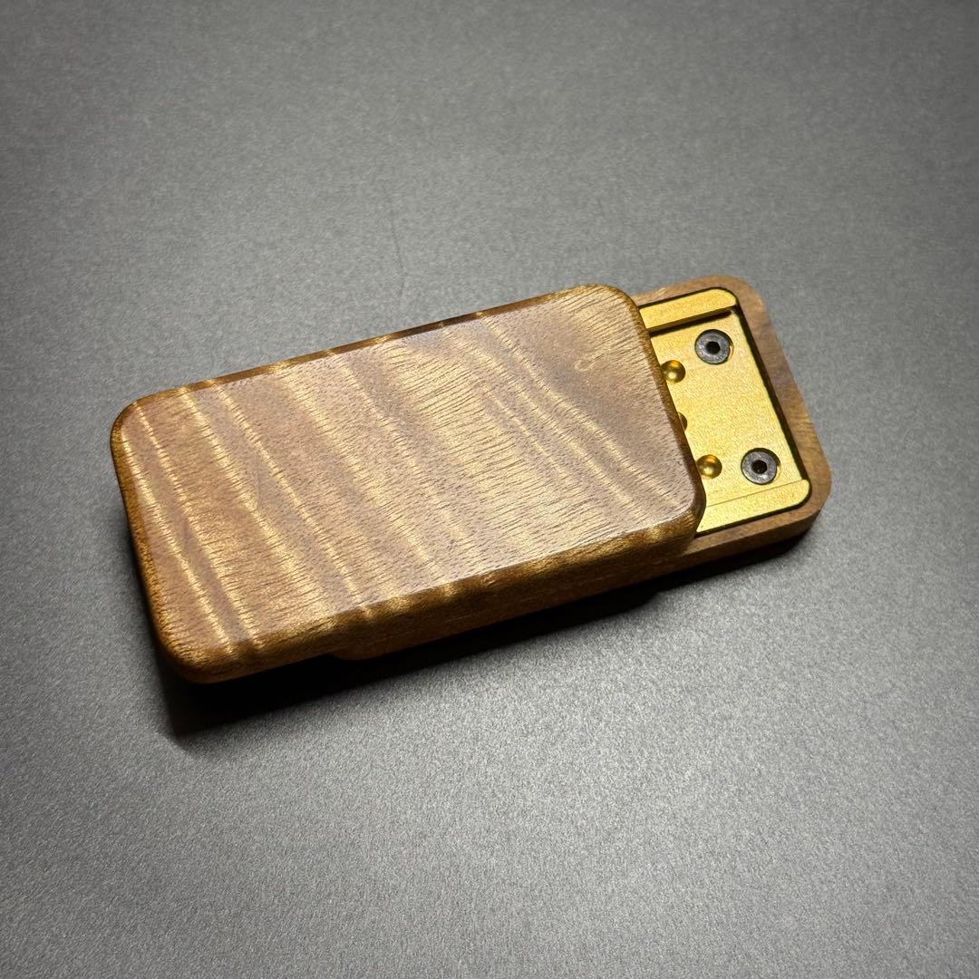 「正規品」金木EDC フィジェットトイ　スライダー　金糸楠の木製　絶版　限定