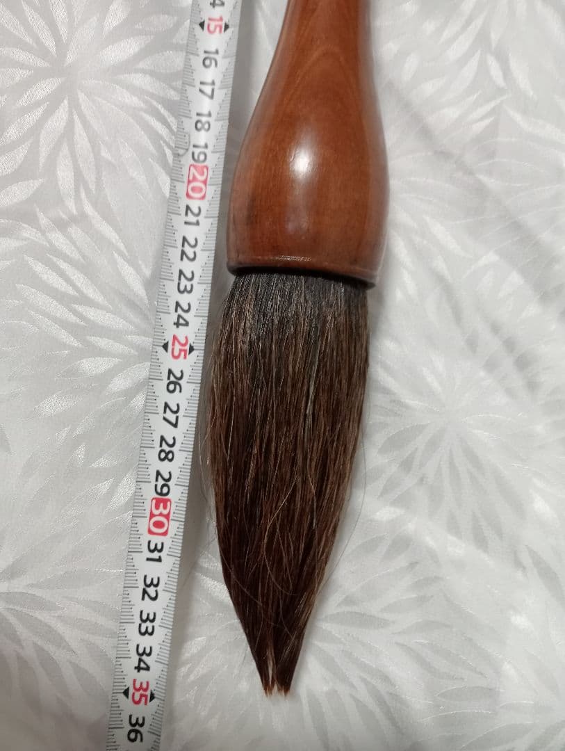 筆 知徳15号(赤)【鳩居堂】太筆 手入れの良い美品値下げし、再出品！お買い得！