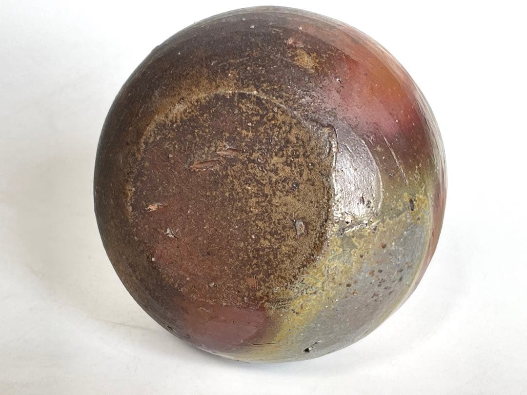 陶芸家　伊勢崎満　備前　徳利　酒器　備前焼　窯変　伊勢崎陽山　共箱