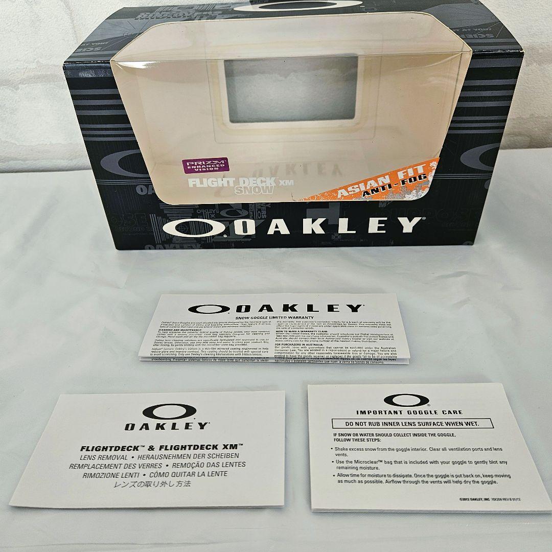 スキー スノボ ゴーグル FLIGHT DECK OAKLEY オークリー