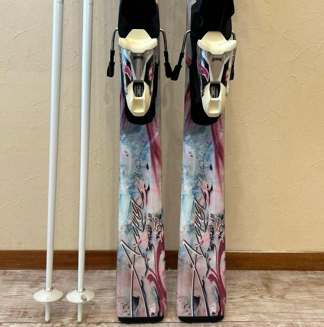 【yuki】カービングスキーセット　スキー板152㎝　ブーツ25.5㎝