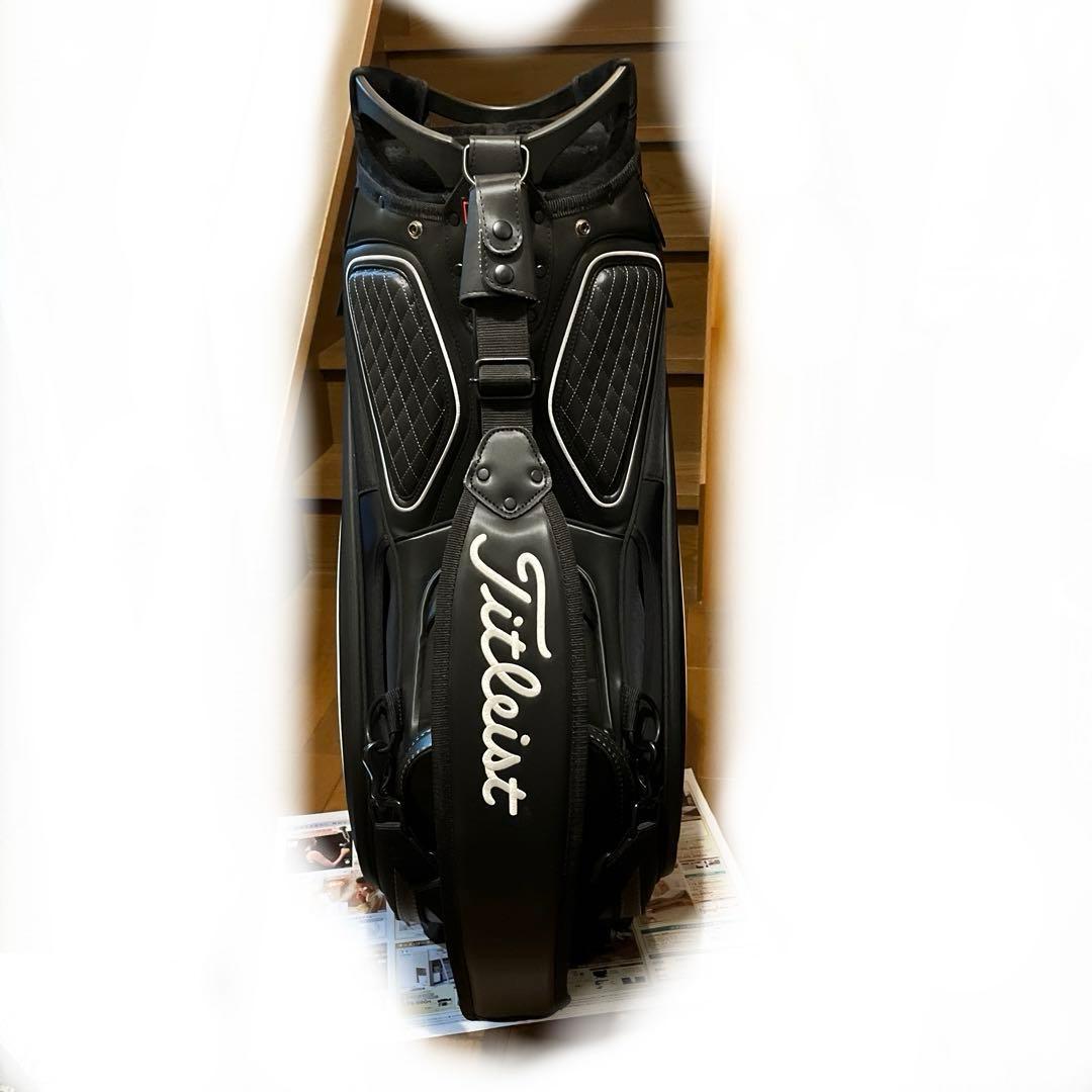 タイトリスト ツアーキャディバッグ ／ブラック/ホワイト