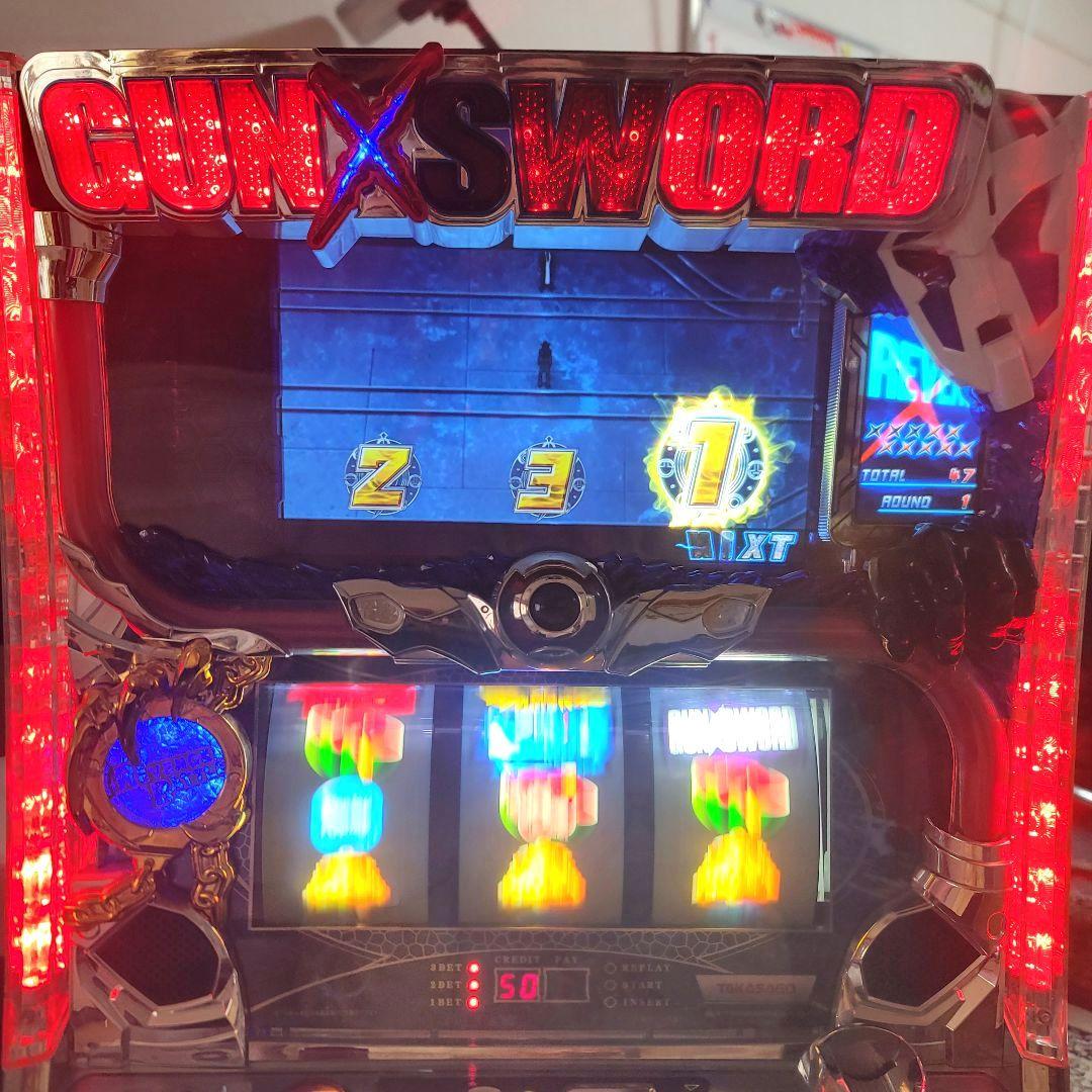 【X'mas価格】ガンソード　ガンXソード　不要機　スロット　実機
