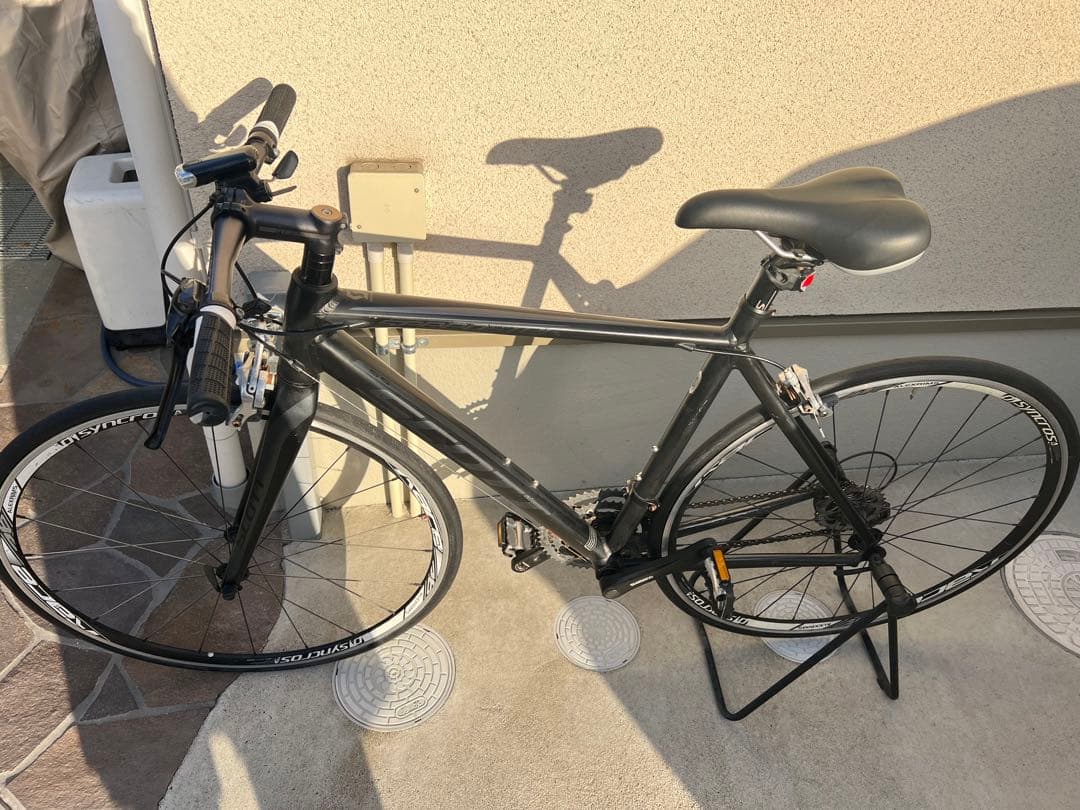 自転車　クロスバイク　黒scott スコット