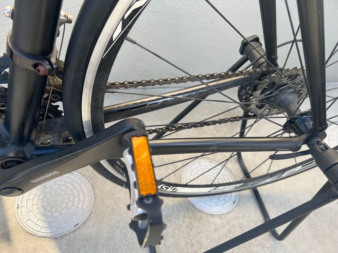 自転車　クロスバイク　黒scott スコット