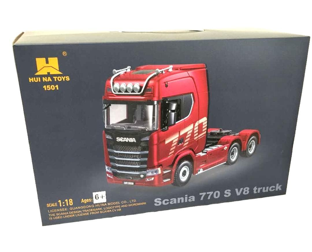 1/18 SCANIA 770 ラジコントラック トレーラー付き