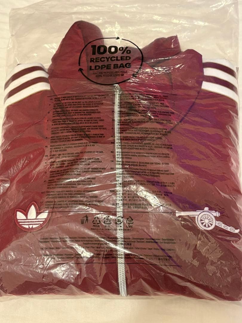 【新品】アーセナル　テラスアイコンハーフジップ　ジャケット 2XL