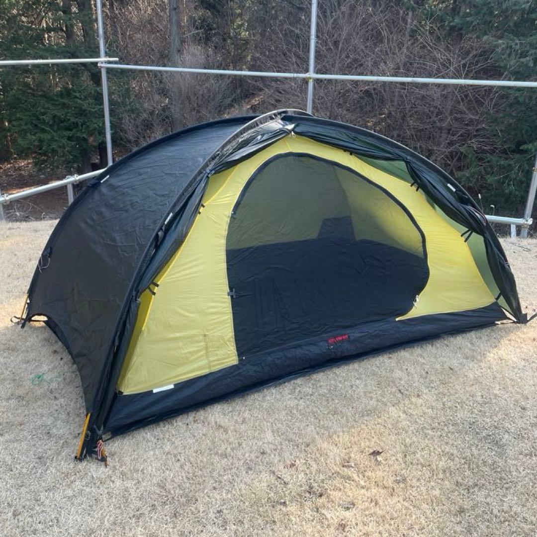 HILLEBERG NIAK 1.5 グリーン　フットプリント付き