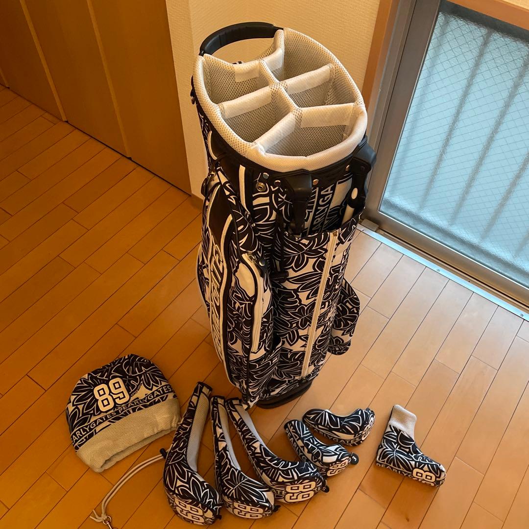 [パーリーゲイツ]キャディバック&ヘッドカバー