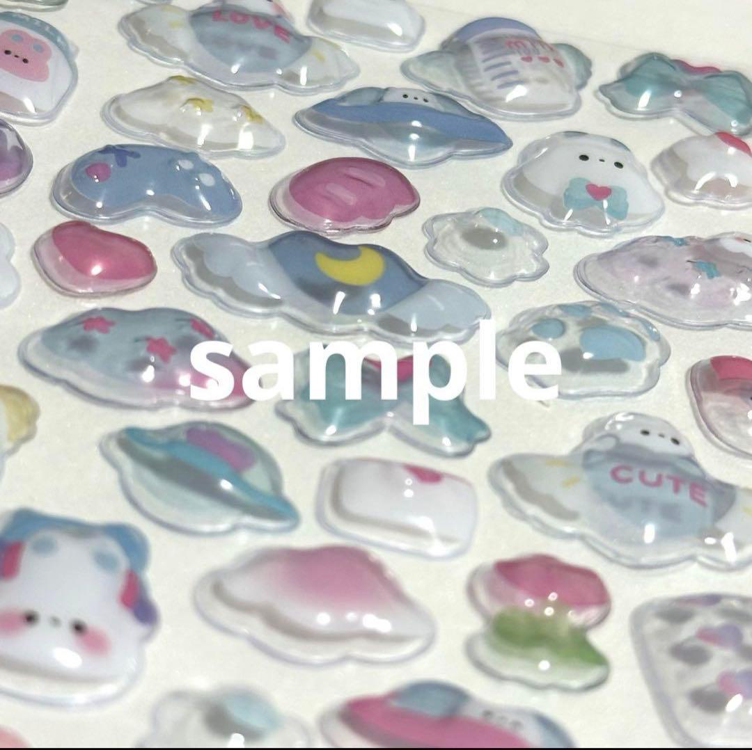 最安⭐️シール帳 A7透明 クリアバインダー シールリフィル 台紙シート20ピンク