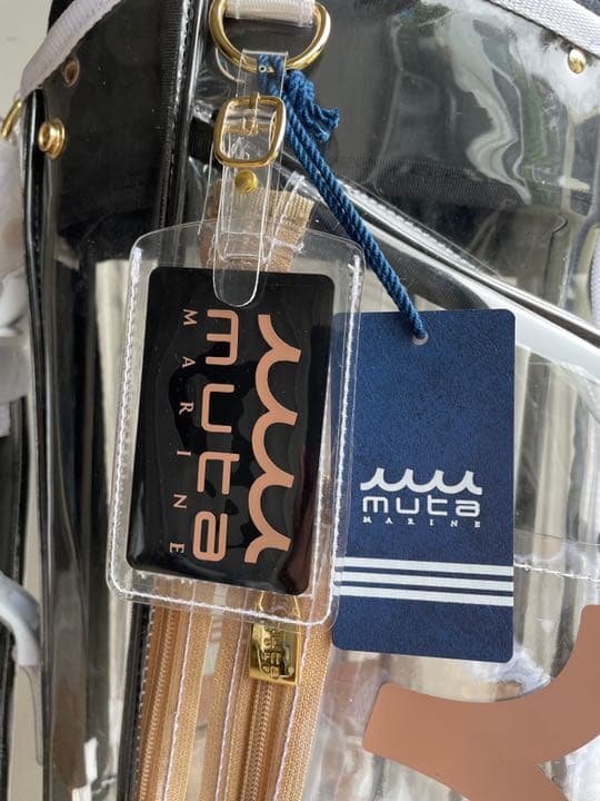 muta ゴルフバック‼️新品‼️未使用‼️クリア