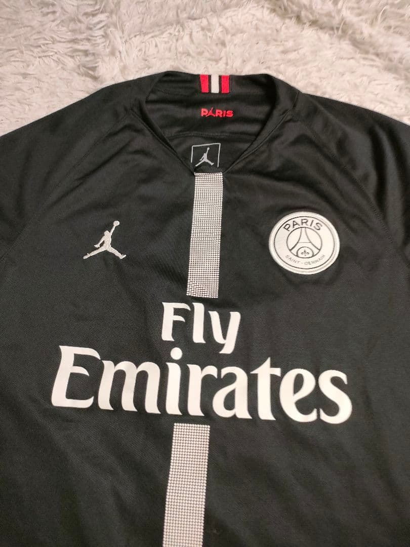 Jordan パリ・サンジェルマン ユニフォームブラック　サイズ　M