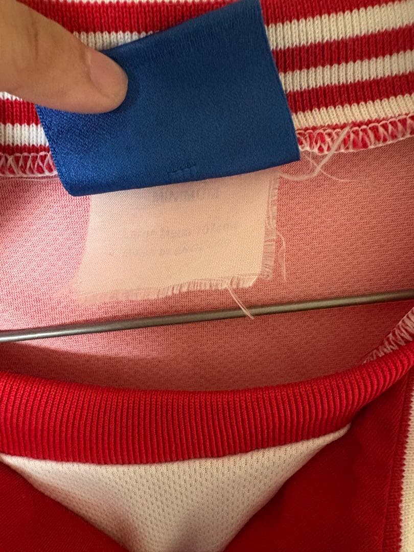 umbro ajax ホームユニフォーム 90s 青タグ oldゲームシャツ