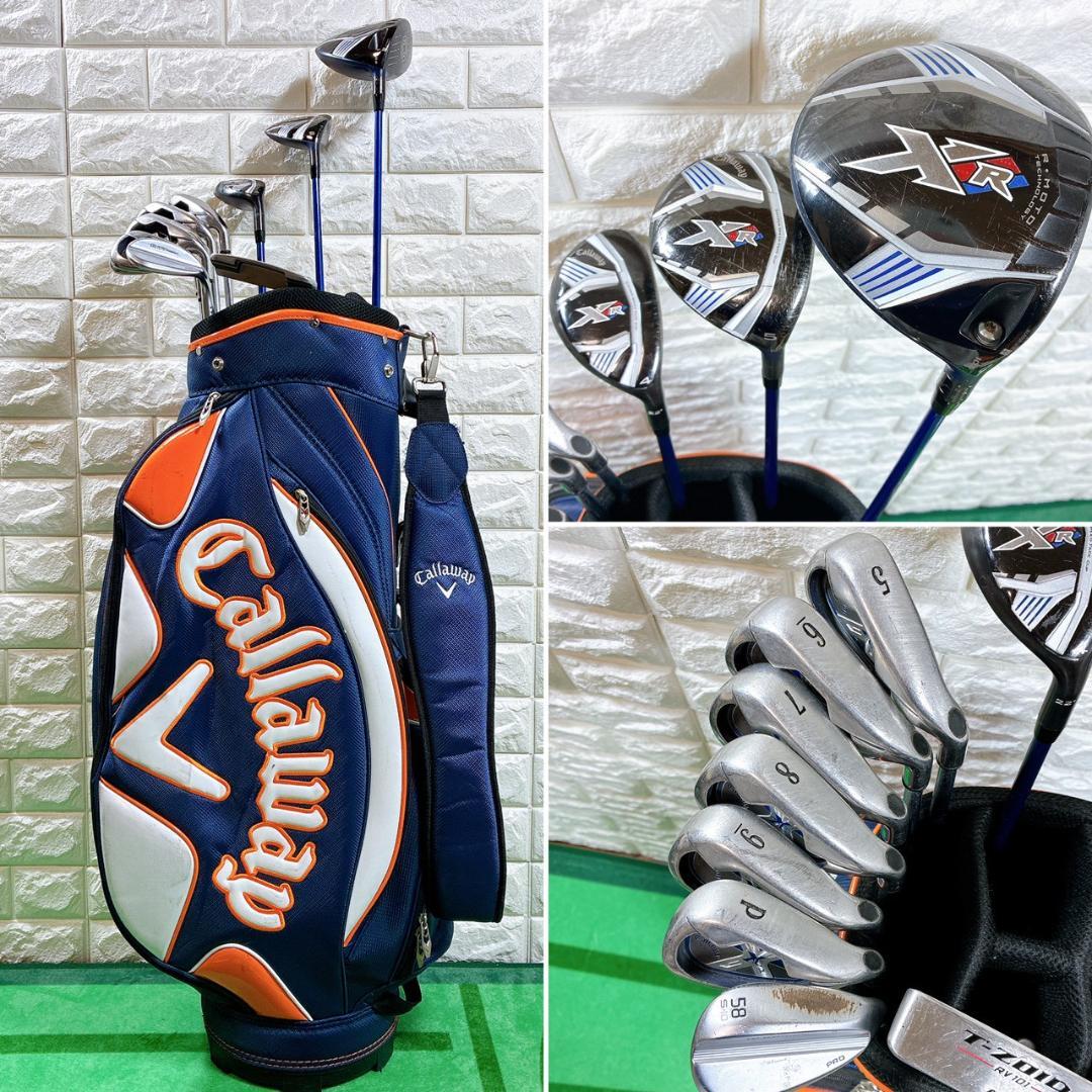 Callaway XRメンズ ゴルフクラブセット 11本 キャディバッグ付