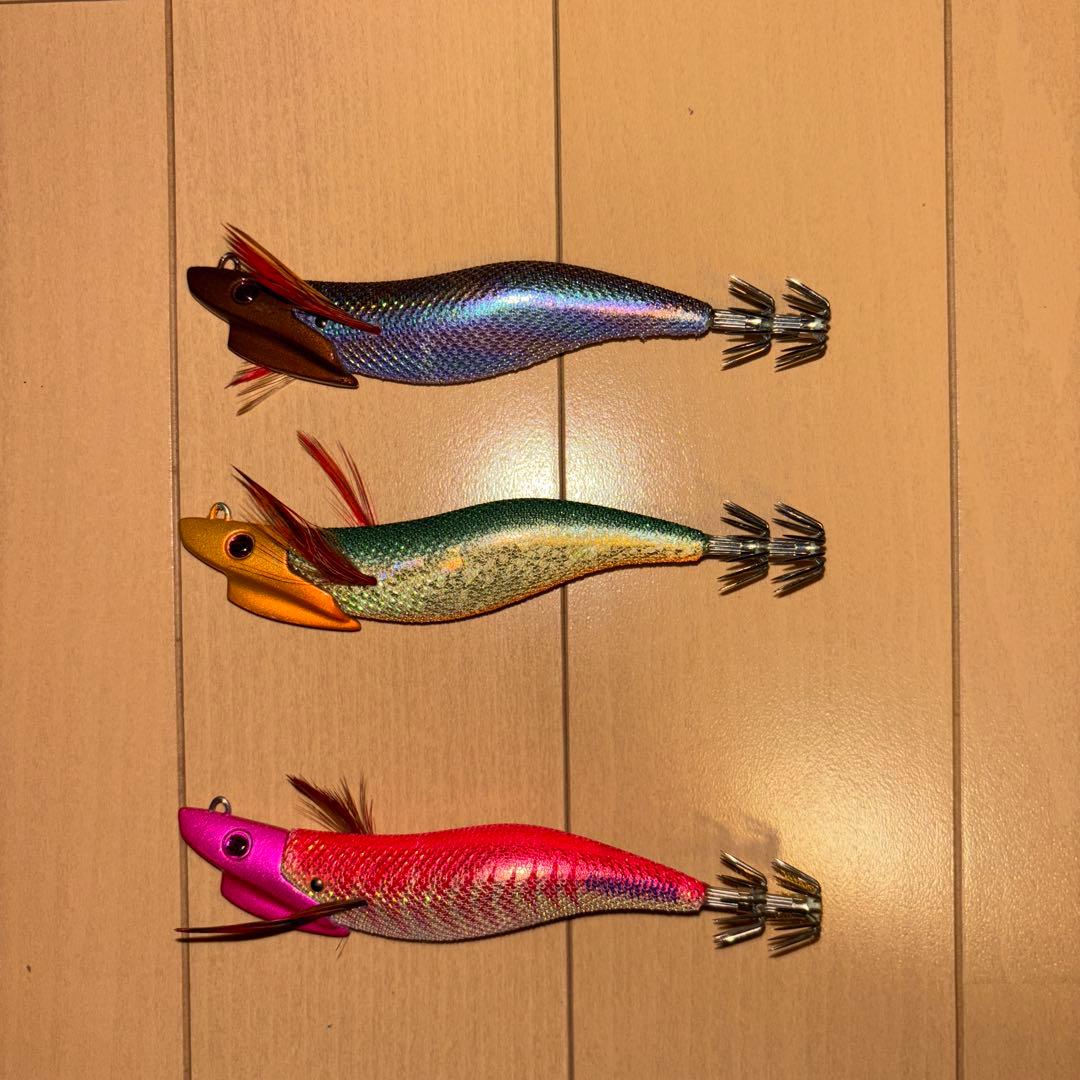 ティップラン キーストン デイブレイク3.3号 ヤマシタ エギ王TR 3.5号