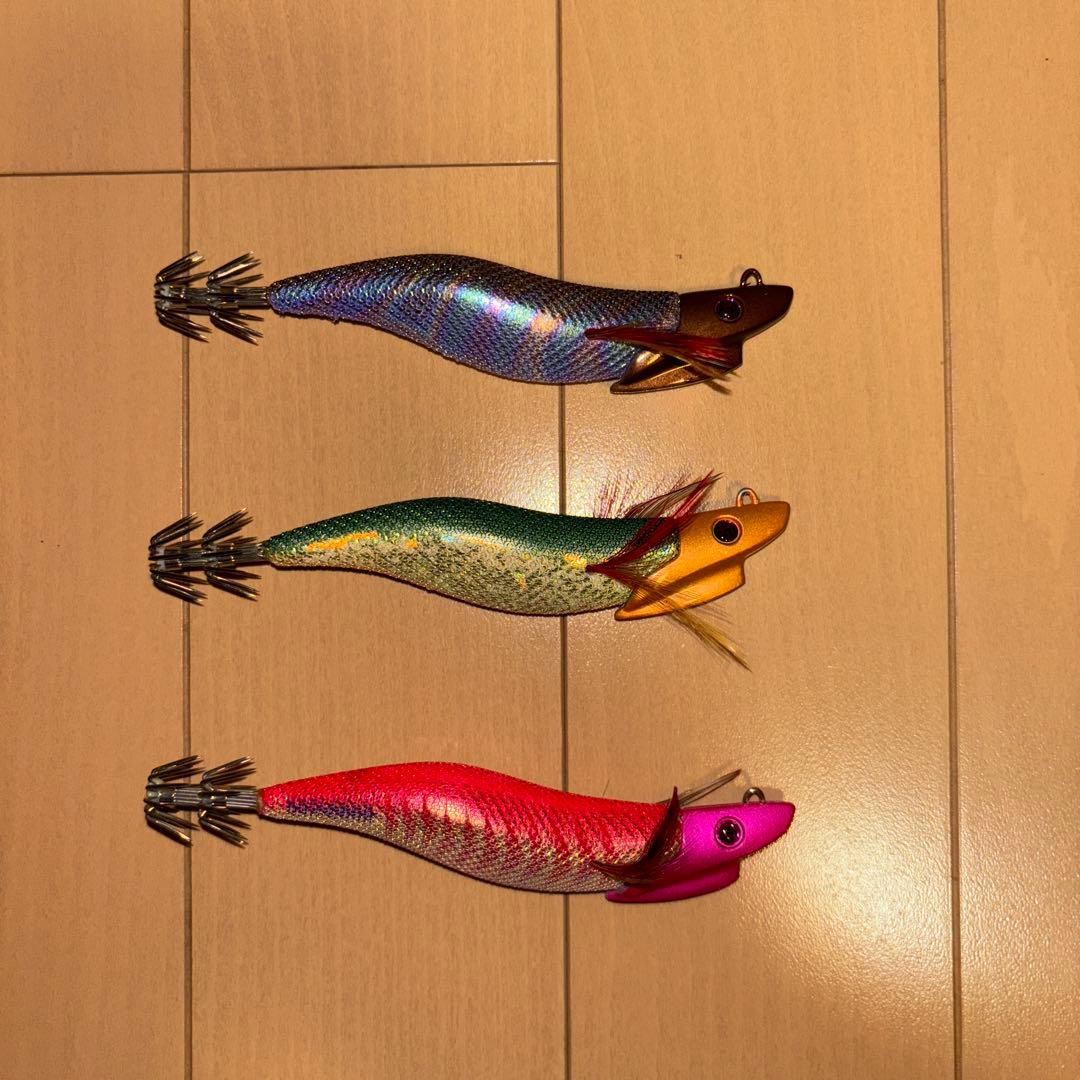 ティップラン キーストン デイブレイク3.3号 ヤマシタ エギ王TR 3.5号