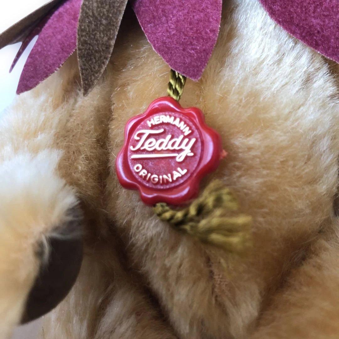 テディベア Hermann Teddy オリジナル ぬいぐるみ ベージュ