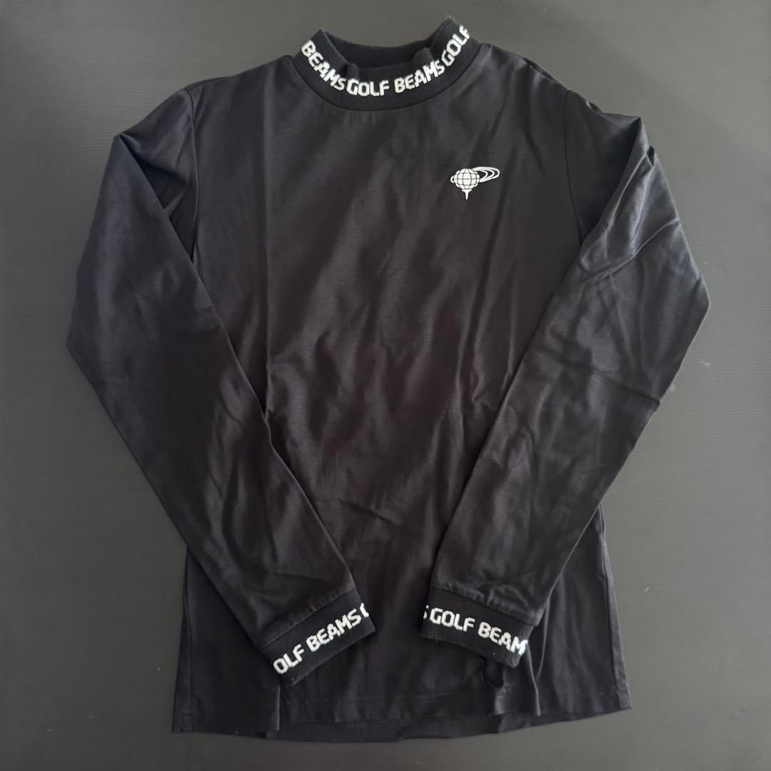 美品　BEAMS GOLF ORANGE LABEL モックタートルネック S