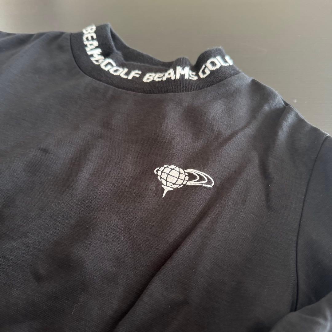 美品　BEAMS GOLF ORANGE LABEL モックタートルネック S