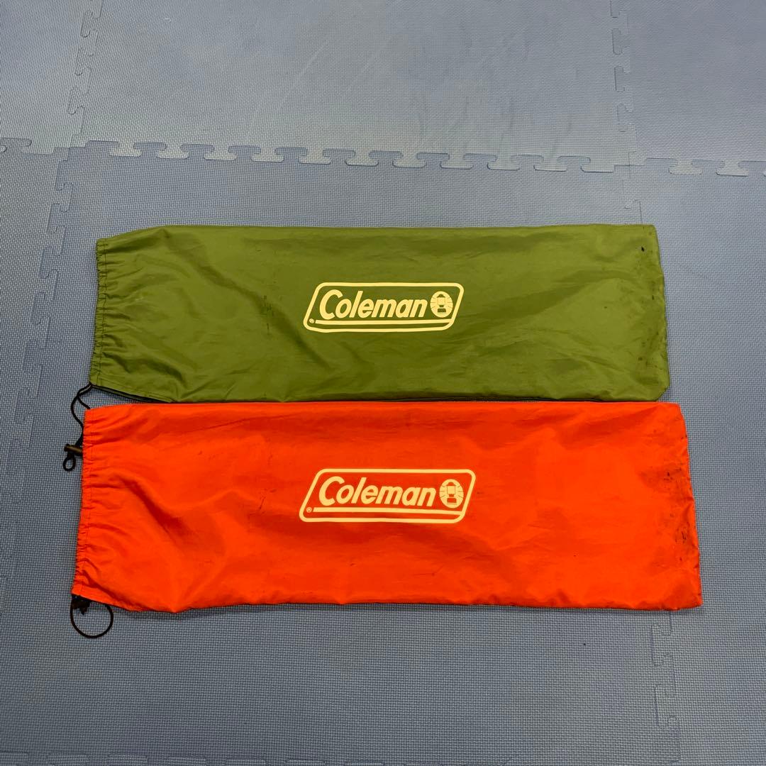 Coleman コールマン レイチェア レッド、グリーン【2脚セット】