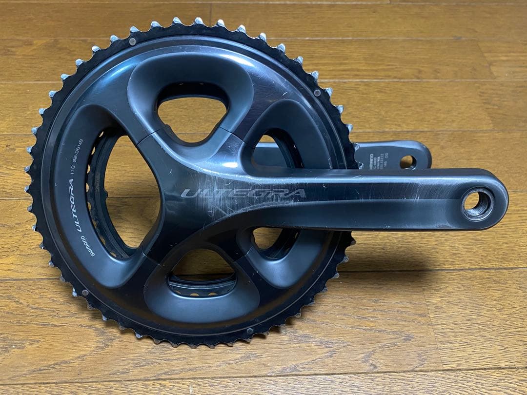 Shimano 6800アルテグラ　165mmショートクランクセット