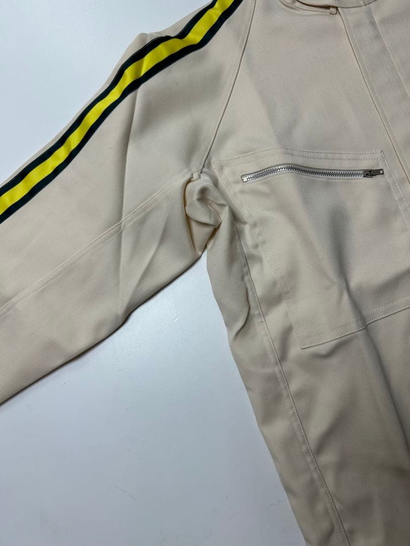 80's deadstock ベージュ　レーシングジャケット　レーシングスーツ