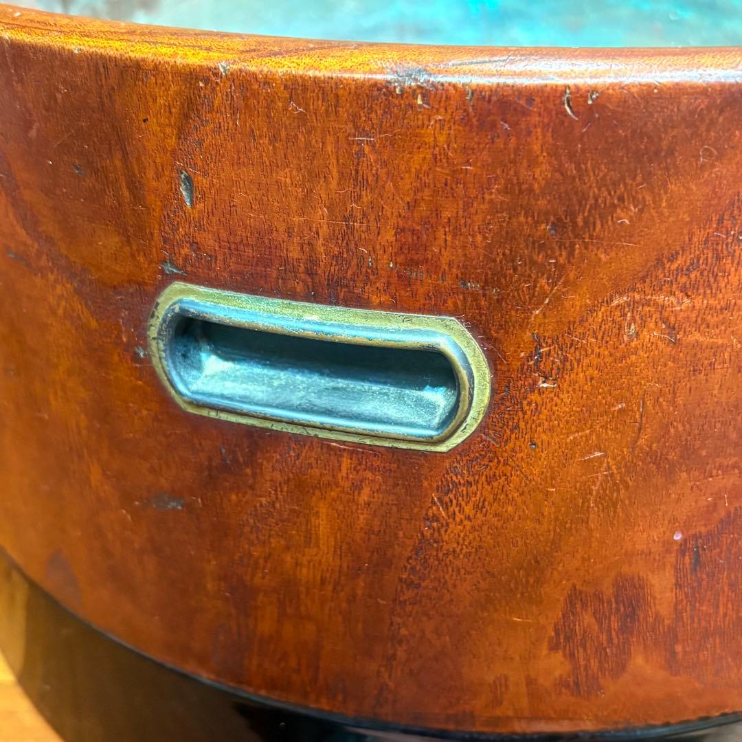 高級◎木製　高蒔絵　螺鈿　火鉢