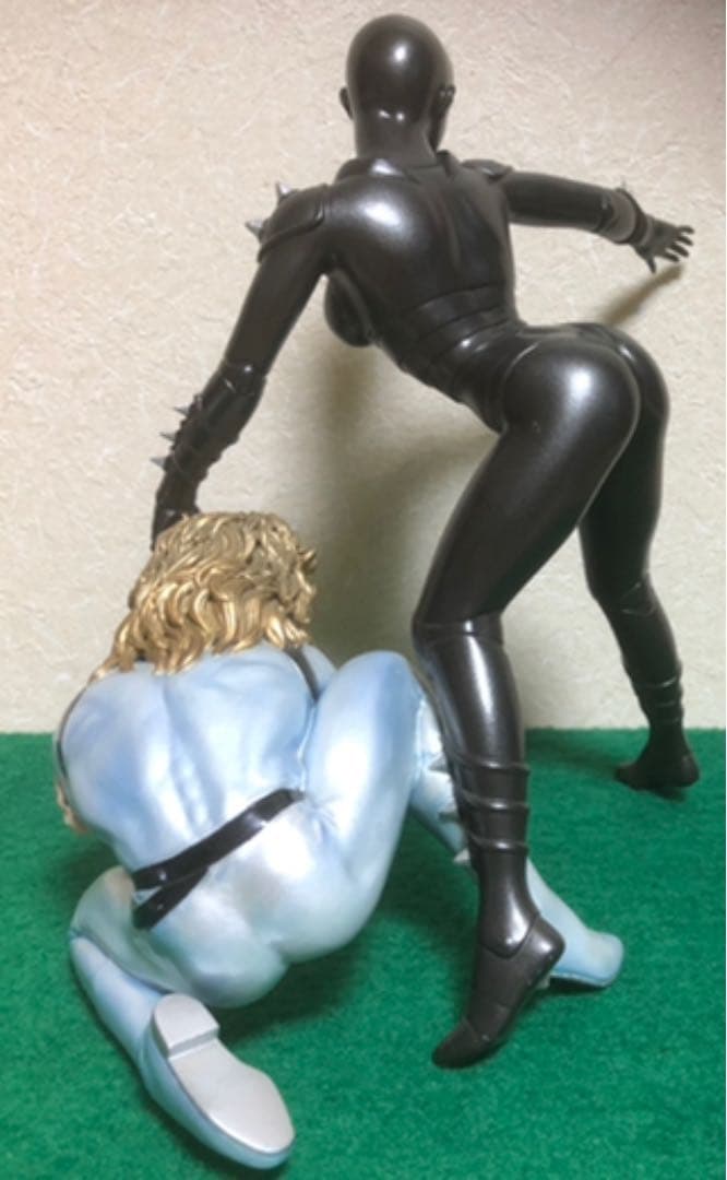 ボークス絶版ガレージキット完成品 \"漂流 第一章 欺満\" レディ&コブラ