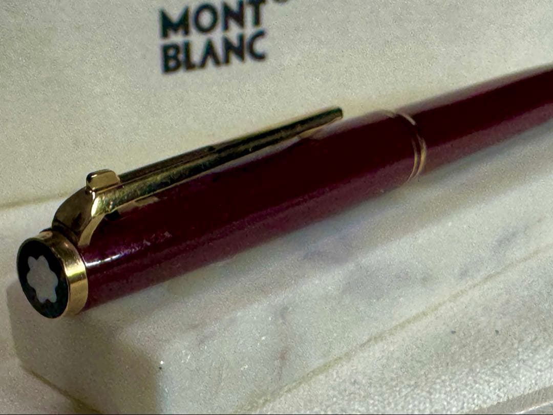 【極美品】モンブラン No 380 ハンマートリガー・ボールペン ボルドー