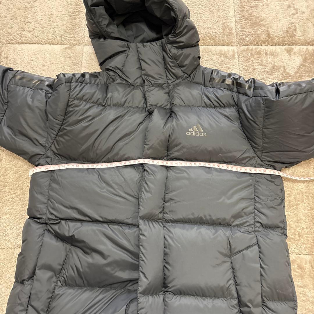 adidas ブラック ベンチコート Mサイズ