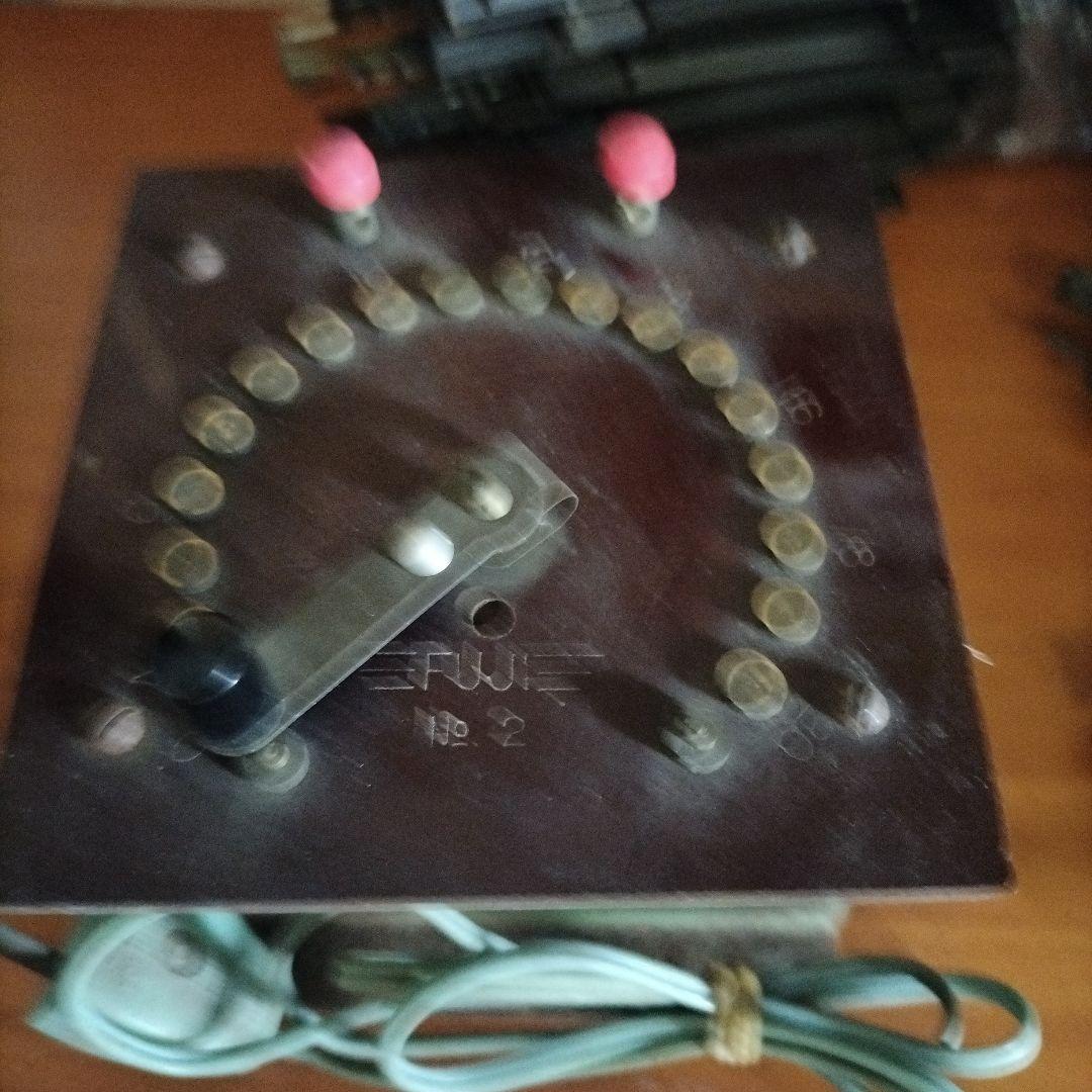 KTM EB5828 3線式Oゲージレトロ鉄道模型 緑色と白色 制御盤付き